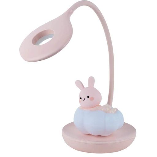 Настольная лампа LED с аккумулятором Cloudy Bunny Kite K24-493-1-2 4063276179531 Розовая (1290004)