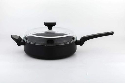 Сковорода з кришкою 28 см Salto Silver 4,6л NOIS SALTO SILVER  (830898) (1291982)