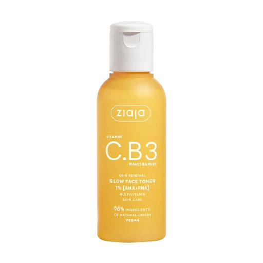 Кислотный тоник для лица Ziaja Vitamin C.B3 Niacinamide, 120 мл