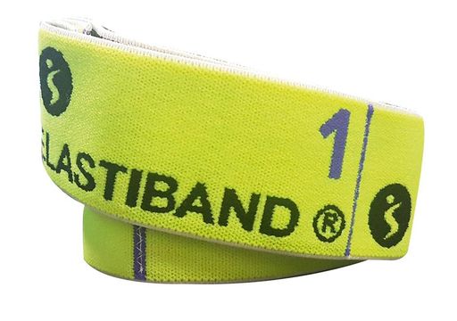 Еспандер для фітнесу Sveltus Elastiband 10 кг QR код Жовтий (SLTS-0005) (1294916)