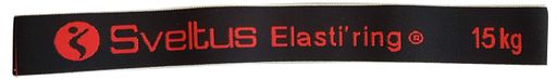 Тканинна гумка для фітнесу в коробці Sveltus Elasti'ring 15 кг Чорний (SLTS-0027) (1294953)