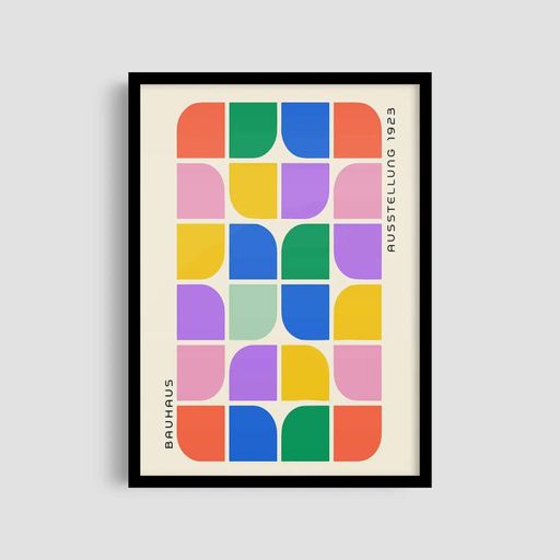 Постер Roomy "Color Mosaic" Без рамки A4 (29.7x21 cm) (1295779)