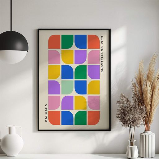 Постер Roomy "Color Mosaic" Без рамки A4 (29.7x21 cm) (1295779)