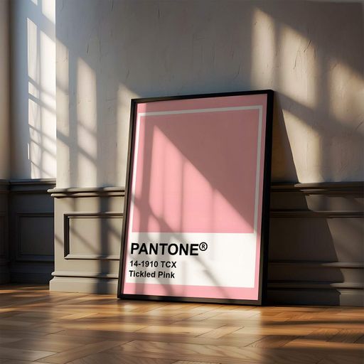 Постер Roomy "Pantone Pink" Без рамки A4 (29.7x21 cm) (1295823)