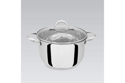 Каструля нержавіюча Maestro 240 мм x 5.8 л (MR-3519-24) (1295891)