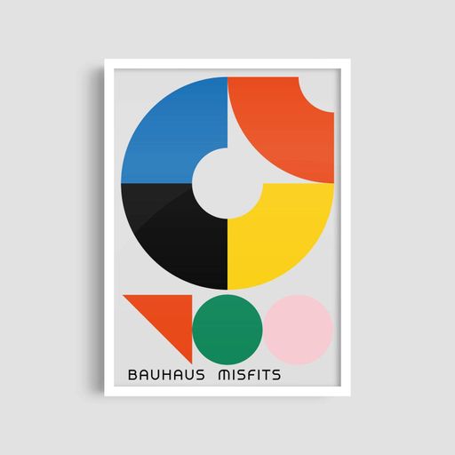 Постер Roomy "Color Circles" Без рамки A3 (42x29.7 cm) (1296169)