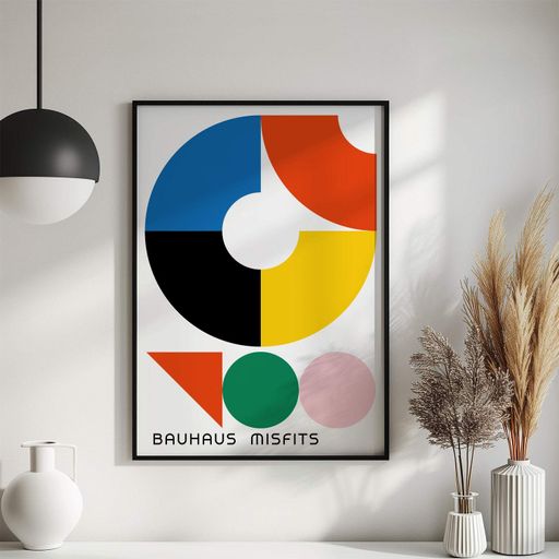 Постер Roomy "Color Circles" Без рамки A1 (84.1x59.4 cm.) (1296171)