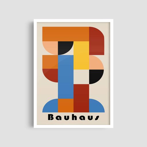 Постер Roomy "Modern Compose" Чорна рамка з антибліковим склом A2 (59.4x42 cm.) (1296238)