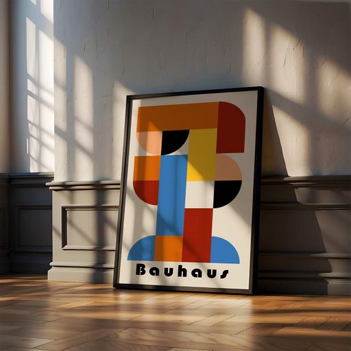 Постер Roomy "Modern Compose" Черная рамка с антибликовым стеклом A1 (84.1x59.4 cm.) (1296239)