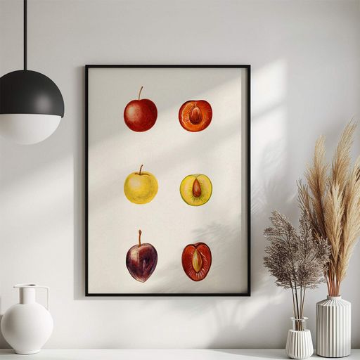 Постер Roomy "Apple Collection" Без рамки A1 (84.1x59.4 cm.) (1296532)