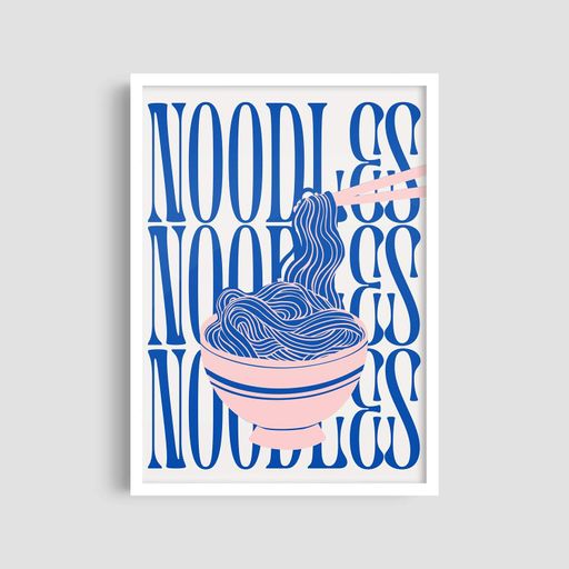 Постер Roomy "Noodles Craving" Без рамки A3 (42x29.7 cm) (1296685)