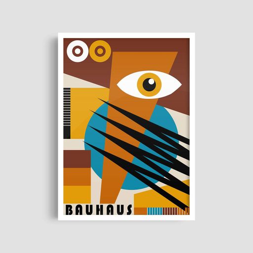 Постер Roomy "Abstract Eye" Без рамки A1 (84.1x59.4 cm.) (1296809)