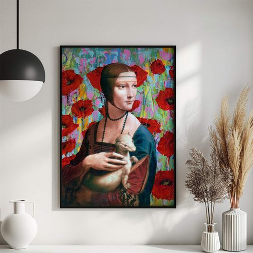 Постер Roomy "Lady with Ermine" Без рамки A4 (29.7x21 cm) (1297418)