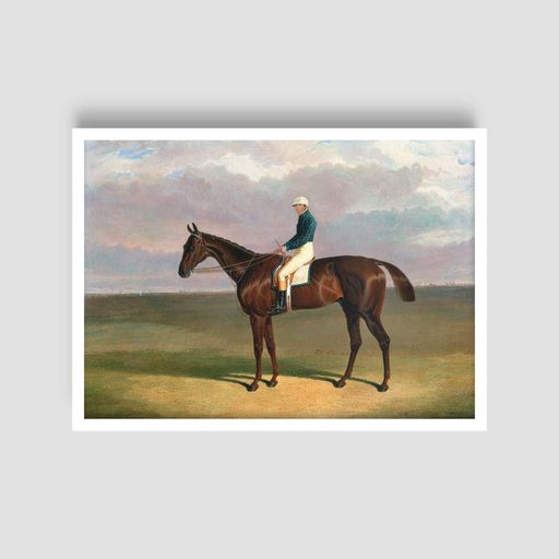 Постер Roomy "Horse Rider" Черная рамка с антибликовым стеклом A4 (29.7x21 cm) (1297441)