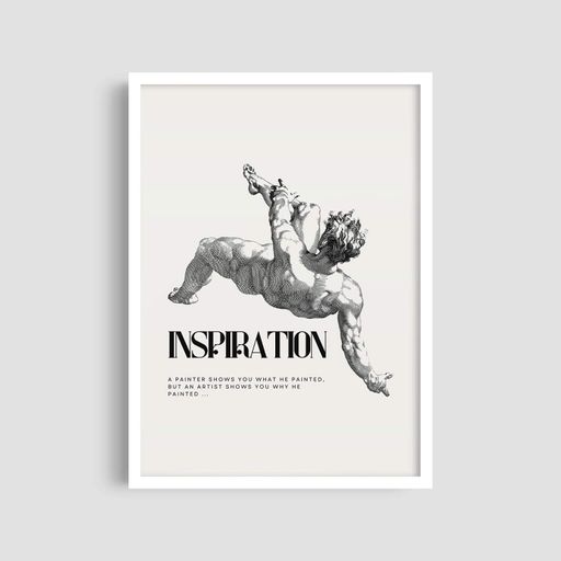 Постер Roomy "Inspiration Statue" Без рамки A2 (59.4x42 cm.) (1297468)