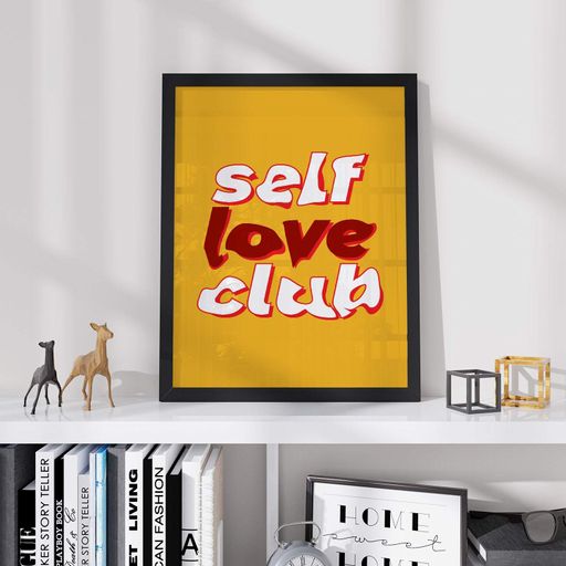Постер Roomy "Self Love Club" Без рамки A3 (42x29.7 cm) (1297630)