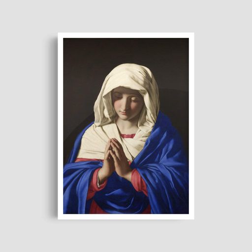 Постер Roomy "Madonna" Черная рамка с глянцевым стеклом A1 (84.1x59.4 cm.) (1297657)