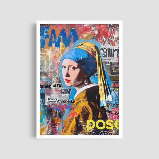 Постер Roomy "Girl with Pearl Earring" Без рамки A3 (42x29.7 cm) (1297671)