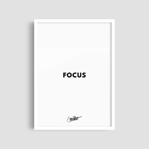 Постер Roomy "Focus White" Біла рамка з глянцевим склом A3 (42x29.7 cm) (1297754)