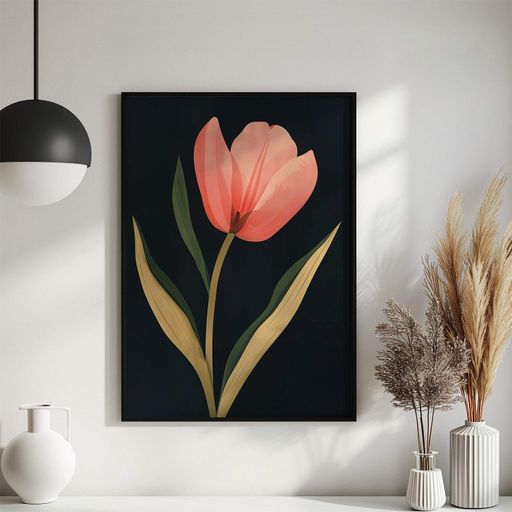Постер Roomy "Tulip Grace" Без рамки A2 (59.4x42 cm.) (1298024)