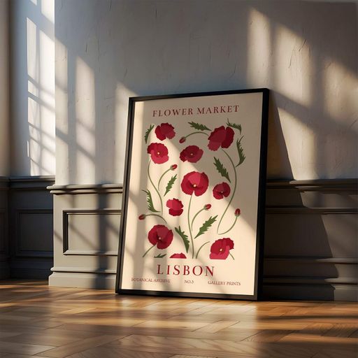 Постер Roomy "Poppy Market" Без рамки A3 (42x29.7 cm) (1298140)