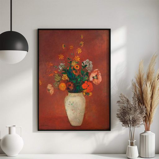 Постер Roomy "Vintage Vase" Чорна рамка з глянцевим склом A3 (42x29.7 cm) (1298448)