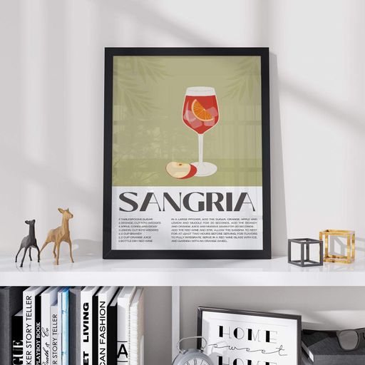 Постер Roomy "Sangria 1" Без рамки A4 (29.7x21 cm) (1299111)