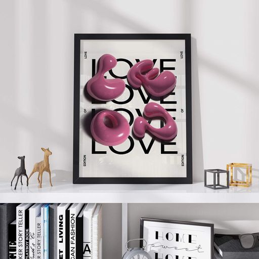 Постер Roomy "Love Sculpture" Без рамки A2 (59.4x42 cm.) (1299208)