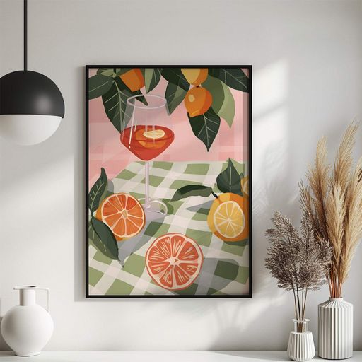 Постер Roomy "Citrus Garden" Без рамки A2 (59.4x42 cm.) (1299689)