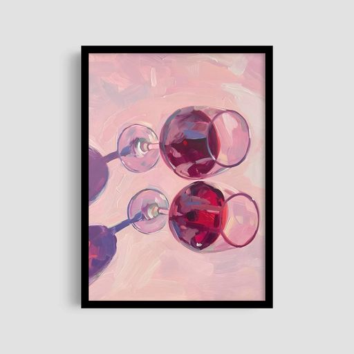 Постер Roomy "Wine Glasses" Без рамки A3 (42x29.7 cm) (1299720)