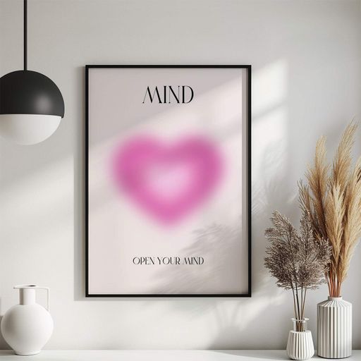 Постер Roomy "Open Your Mind" Без рамки A4 (29.7x21 cm) (1300790)