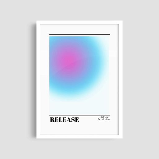 Постер Roomy "Release" Біла рамка з антибліковим склом A1 (84.1x59.4 cm.) (1301210)