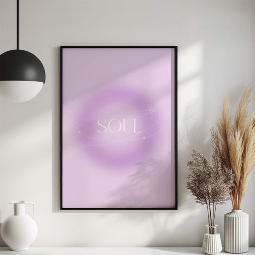 Постер Roomy "Soul" Без рамки A4 (29.7x21 cm) (1301366)