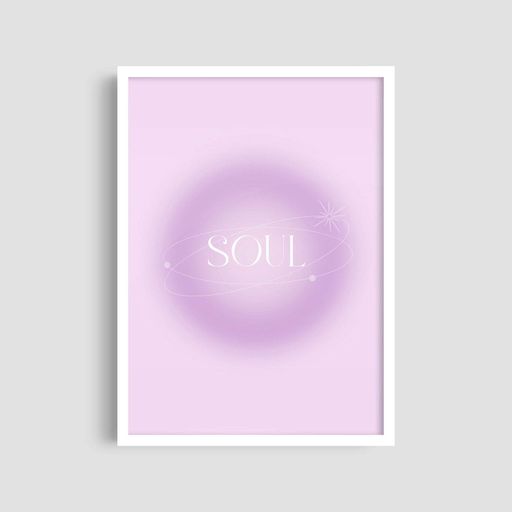 Постер Roomy "Soul" Без рамки A4 (29.7x21 cm) (1301366)