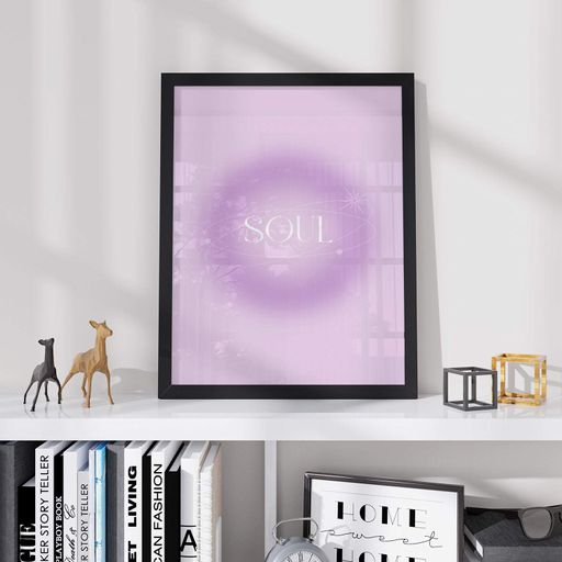 Постер Roomy "Soul" Белая рамка с антибликовым стеклом A3 (42x29.7 cm) (1301392)