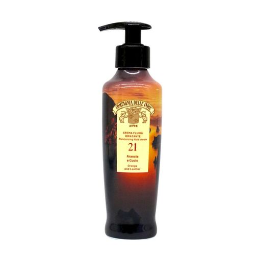 Увлажняющий крем-флюид для тела Compagnia Delle Indie 21 Orange And Leather Moisturizing Fluid Cream, 250 мл