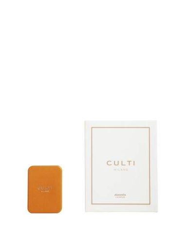 Ароматизатор CULTI Milano CAR DIFFUSER IN PELLE ORANGE C/ REFILL ARAMARA 73X53 мм (1303448)