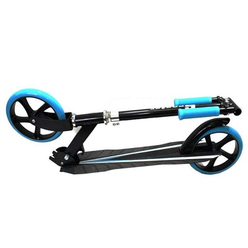 Двоколісний складаний самокат Bavar Sport Scooter 2017, ножні гальма, колеса 200 мм, Блакитний (1303674)