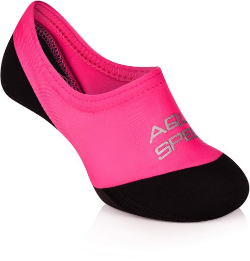 Носки для бассейна Aqua Speed NEO SOCKS 6107 (177-03) 28-30 Черно-розовый (5908217661074) (1306565)