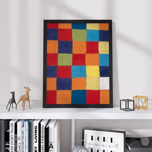 Постер Roomy "Color Chart" Чорна рамка з глянцевим склом A4 (29.7x21 cm) (1309243)