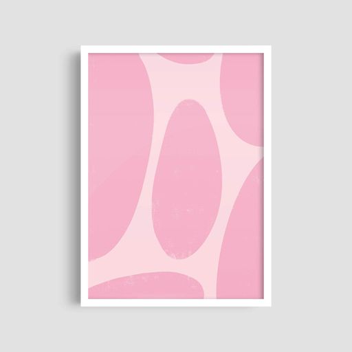 Постер Roomy "Modern Abstraction" Белая рамка с антибликовым стеклом A4 (29.7x21 cm) (1309448)