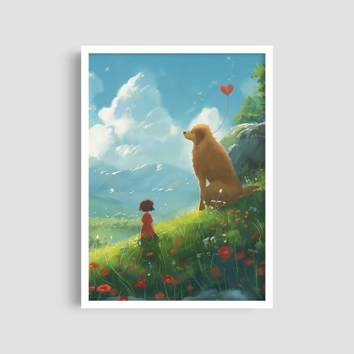 Постер Roomy "Love in Nature" Без рамки A1 (84.1x59.4 cm.) (1309557)