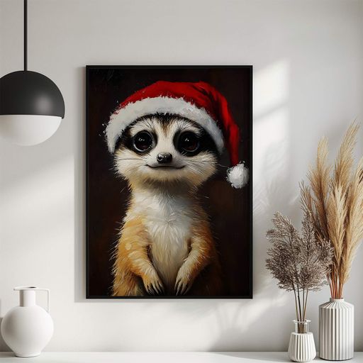 Постер Roomy "Adorable Meerkat" Черная рамка с антибликовым стеклом A4 (29.7x21 cm) (1310331)