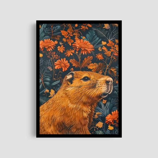 Постер Roomy "Golden Canopy" Черная рамка с глянцевым стеклом A3 (42x29.7 cm) (1311853)