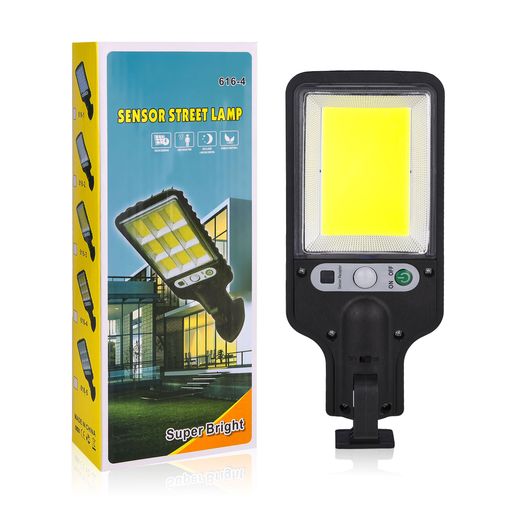 Уцінка! Світлодіодний настінний вуличний світильник з датчиком руху та сонячною батареєю