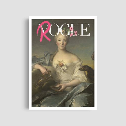 Постер Roomy "Rogue Renaissance" Чорна рамка з глянцевим склом A2 (59.4x42 cm.) (1314833)