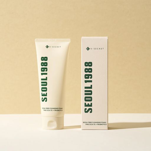 Пінка для вмивання K-SECRET Seoul 1988 Cleansing Foam: Pine Cica 1% + Probiotics з екстрактом соснових голок та пробіотиками, 150 мл