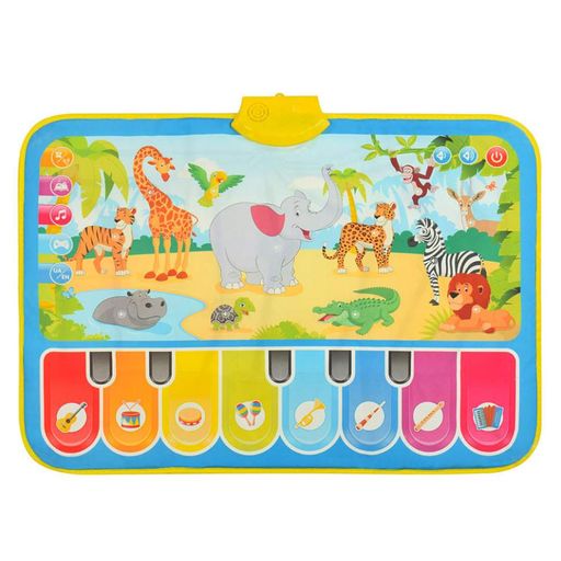Детский игровой-развивающий Коврик на укр. и англ. языке Limo Toy 38х26х4 см Разноцветный CL0048158 (1317155)
