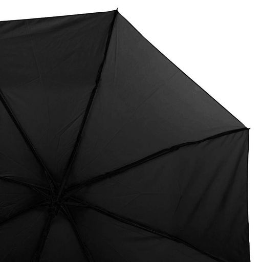 Женский складной зонт полуавтомат Happy Rain 95 см Черный CL0045897 (1318924)