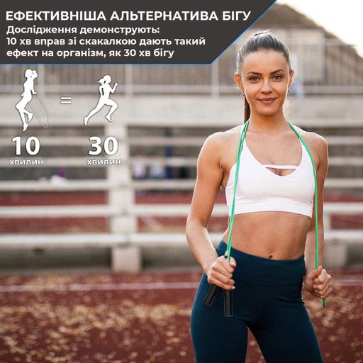 Скакалка скоростная на подшипниках PowerPlay 3 м Красный CL0049302 (1318932)